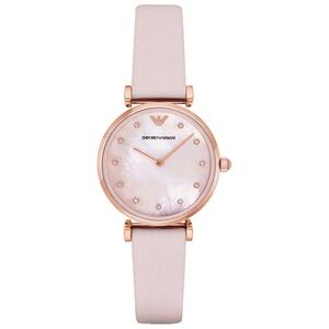NWT Emporio Armani Women’s Pink Mother Of Pearl Watch 32mm